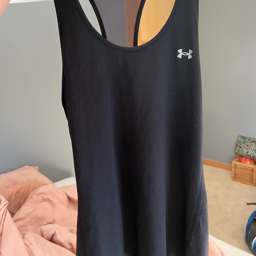 Womens Under Armour Black Tank Top